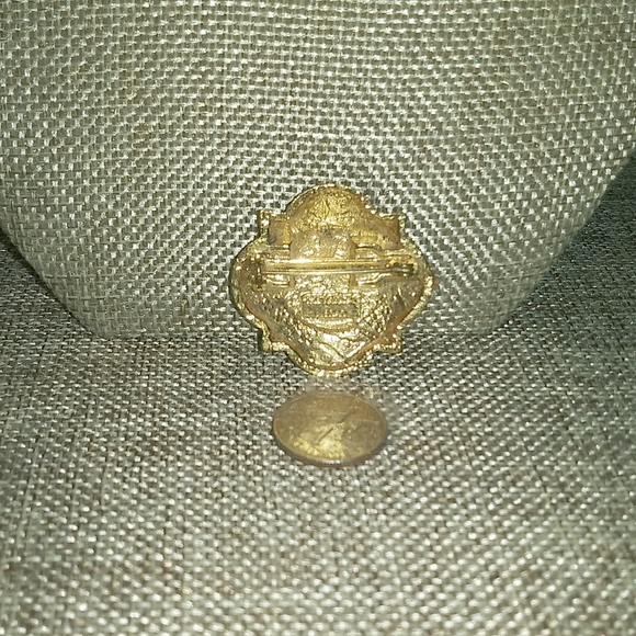 Vatican Library brooch Saint with child - Picture 2 of 2